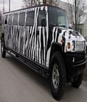 pic for Zebra Hummer Limo